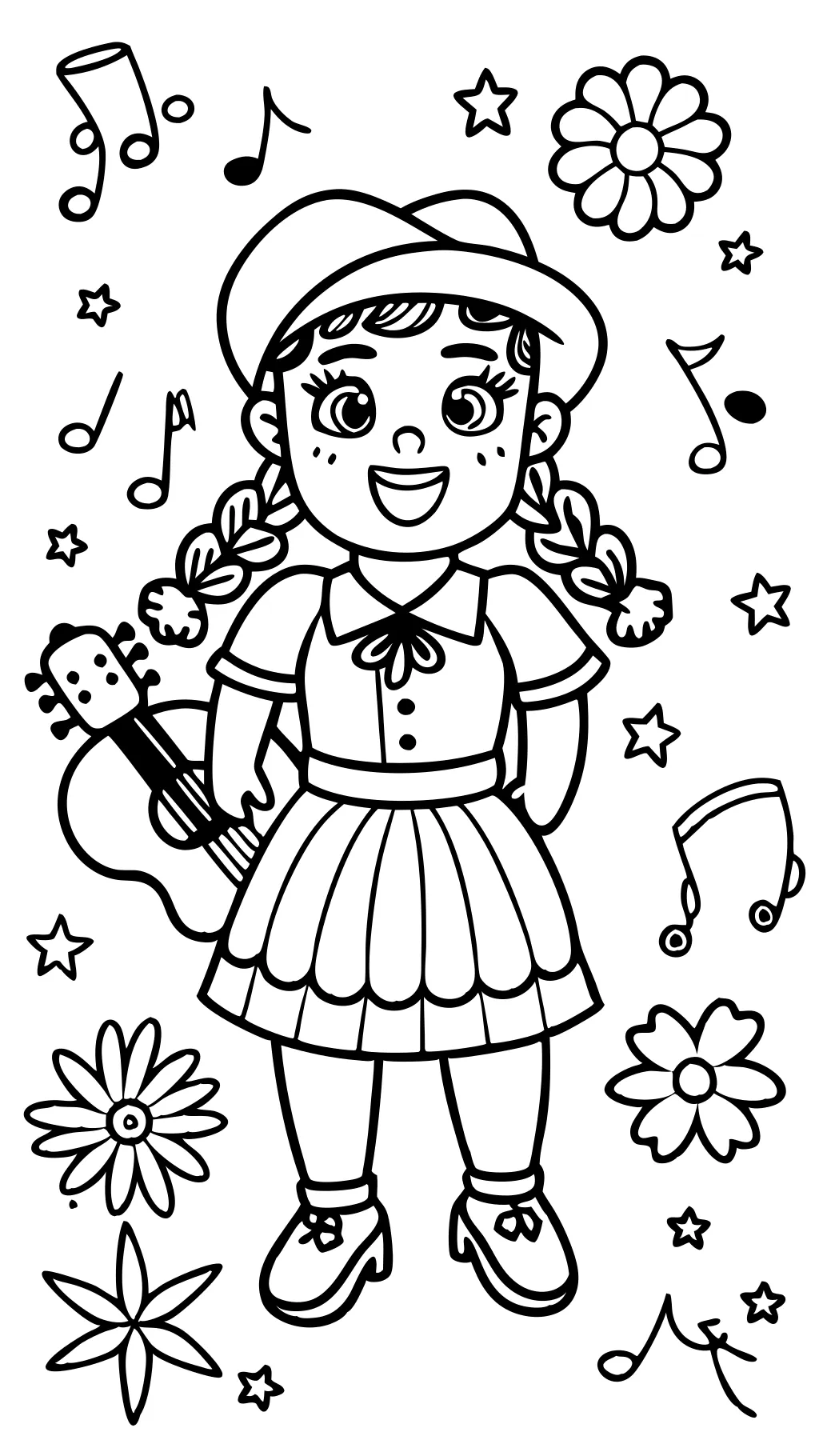 karol g coloring pages